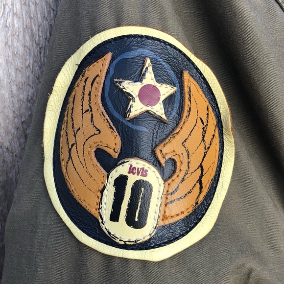 Levi’s | RARE Army Style Double Breasted Parka M - Picture 2 of 8